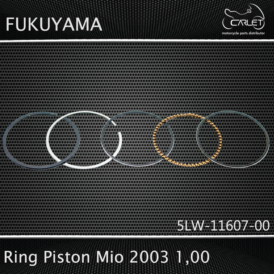 Fukuyama Ring Seher / Ring Piston Mio 03 / Nouvo